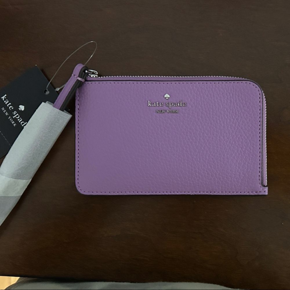 Kate Spade Lucy Cardholder Wristlet in  Lilac
